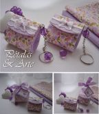 Chaveiro Mini Porta Moedas Lilas - 1C6093